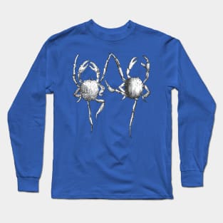 Crabs Dancing On The Sabbath Dictionnaire Infernal Illustration Long Sleeve T-Shirt